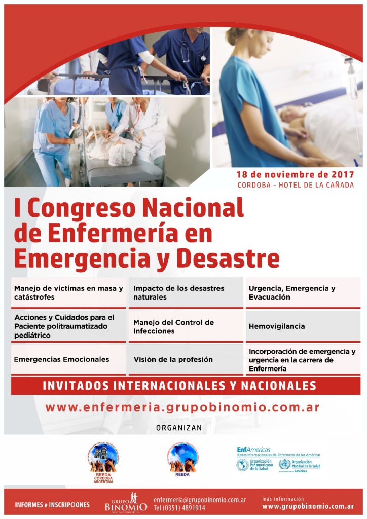 I Congreso Nacional de Enfermería en Emergencia y Desastre